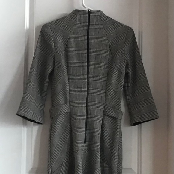 CUE houndstooth dress size 8 - Picture 3 of 6